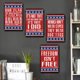 thumbnail image 4 of Chapa Con Lentejuelas Estrellas Metal Retro Pintura Hierro Rectangular 30x40cm 4 Uds., 4 of 9