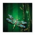 thumbnail image 1 of Dragonfly Bandana, Vivid Gemstone, Unisex Head and Neck Tie, by Ambesonne, 1 of 2