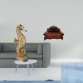 thumbnail image 2 of Estatua de resina,Estatua de resina para decoración del hogar,manualidades,oro,Escultura de oro,figura de resina,regalos decorativos.,Sofá en miniatura para muñecas,Muebles de casa de, 2 of 8