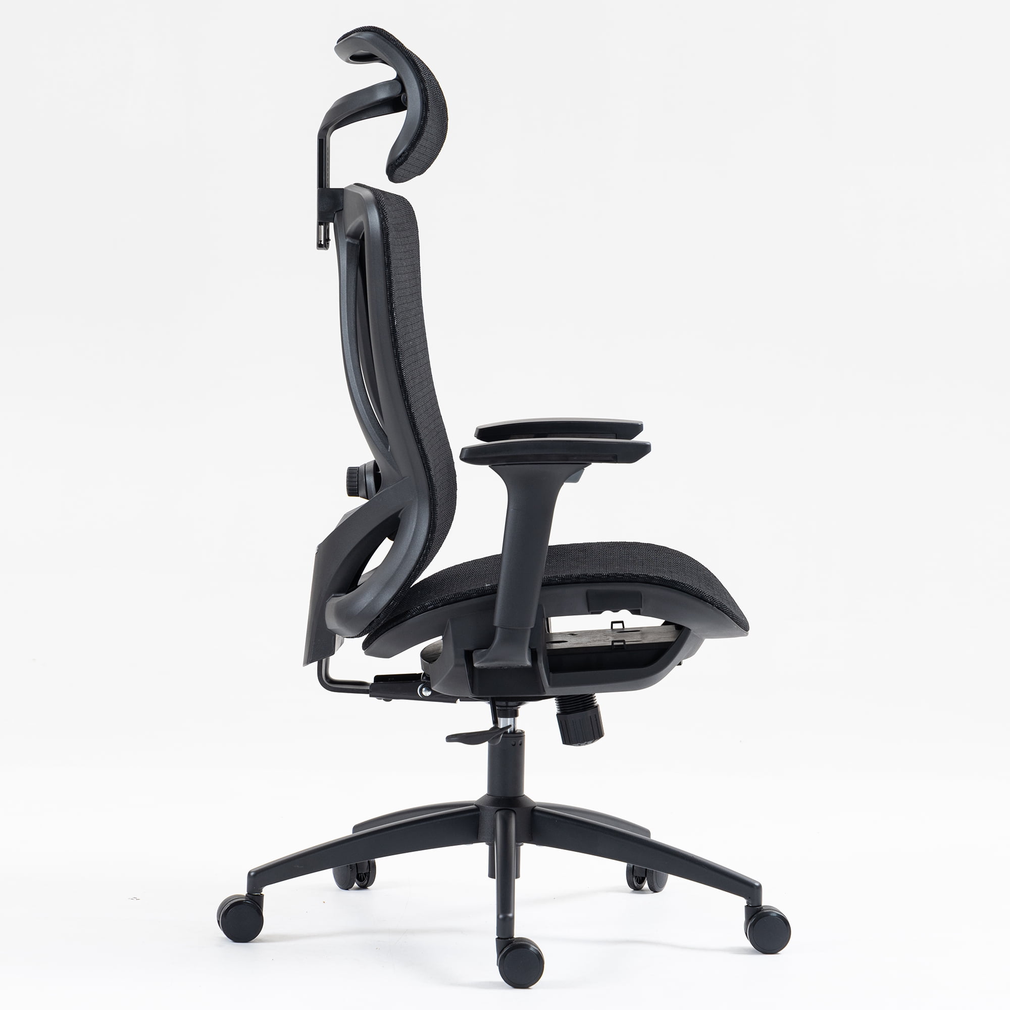 KOSSMAI Home Office High Back Ergonomic Swivel Mesh Computer Desk Chair with Flip-up Arms Black