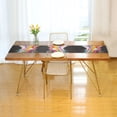 thumbnail image 3 of Yayeee Table Runner 90 inches Long Home Kitchen Dinning Party Decoration, Colorful Black, 3 of 7