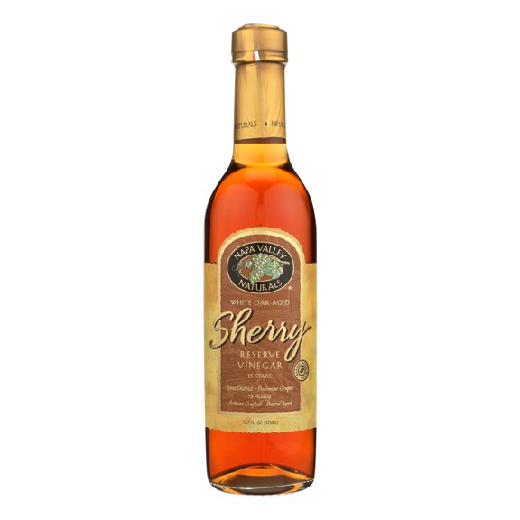 (12 Pack) Napa Valley Naturals 15 Year Sherry Vinegar, 12.7 Fl Oz Bottle