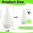 thumbnail image 2 of HLONK 100 Pcs Funnels for Disposable Engine Oil Funnels  6oz funnels for Automotive Use  Paper Cone Funnel for Water  Engine Oil  Coolant  Essential Oils  Perfume, 2 of 6
