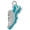 Teal, variant on Silver-tone Teal Running Shoe - Silvertone Senior Mom Class of 2026 Dome Necklace, 18"