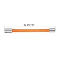 thumbnail image 2 of Unique Bargains Foam Extension Tube With Connector, 360 Degrees Faucet Sprayer Extension Hose, Orange 20 cm, 2 of 4