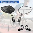 thumbnail image 2 of Bike Rearview Mirror, Electric Scooter Rearview Mirror, Road Bike Rearview Mirror, Electric Bike Rearview Mirror, Suitable for electric vehicles (blac, 2 of 5