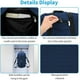 thumbnail image 4 of Bolsa de gimnasio de viaje de 14 pulgadas, bolsa deportiva con correa para el hombro, impermeable para almacenamiento de zapatos, ropa y artículos de gimnasio, bolsa de fitness de 14 pulgadas, bolsa d, 4 of 6