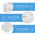 thumbnail image 4 of MIANGASTORE Crate Decorative Wooden Box Household Storage Box Living Room Wood Crate, 4 of 8