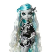 Monster High Doll with Posters, Lagoona Blue in Black and White
