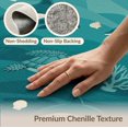 thumbnail image 6 of ODIKA 8'x10' Washable Area Rug Dolphin Ocean Teal Creatures Swimming Theme Themed Decorative for King Size Bedroom Under Bed, Master Suite, Non-Shedding, Easy Care, 6 of 7