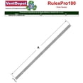 thumbnail image 4 of Reglas RulexPro100 1Pza 100cm Acero Inoxidable Gris., 4 of 4