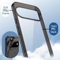 thumbnail image 5 of JETech Case for Google Pixel 11, Anti-Yellowing, Hard PC Clear Back, TPU Bumper (Black), 5 of 6