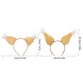 thumbnail image 2 of OUNONA 2Pcs Thanksgiving Headbands Turkey Leg Hair Accessories Fun Lightweight Multi Headwear, 2 of 5