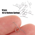 thumbnail image 2 of 10 Pcs Remplacement Bouton de Déclenchement L2 R2 pour Manette PS5 10 Pcs, 2 of 6