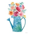 thumbnail image 2 of Nieman, Rachel 15x18 Gold Ornate Wood Framed with Double Matting Museum Art Print Titled - Garden Watering Can, 2 of 4