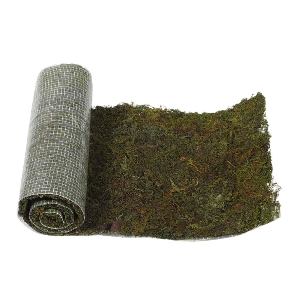 BESTYASH Green Fake Moss Turf Resistant Artificial Grass for Versatile Home Decor