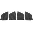 thumbnail image 1 of Cubierta del cuenco de la puerta interior, 4 piezas de fibra de carbono Interior de fibra de carbono Accesorio interior del coche Etiqueta del cuenco de la puerta Integración perfecta, 1 of 8
