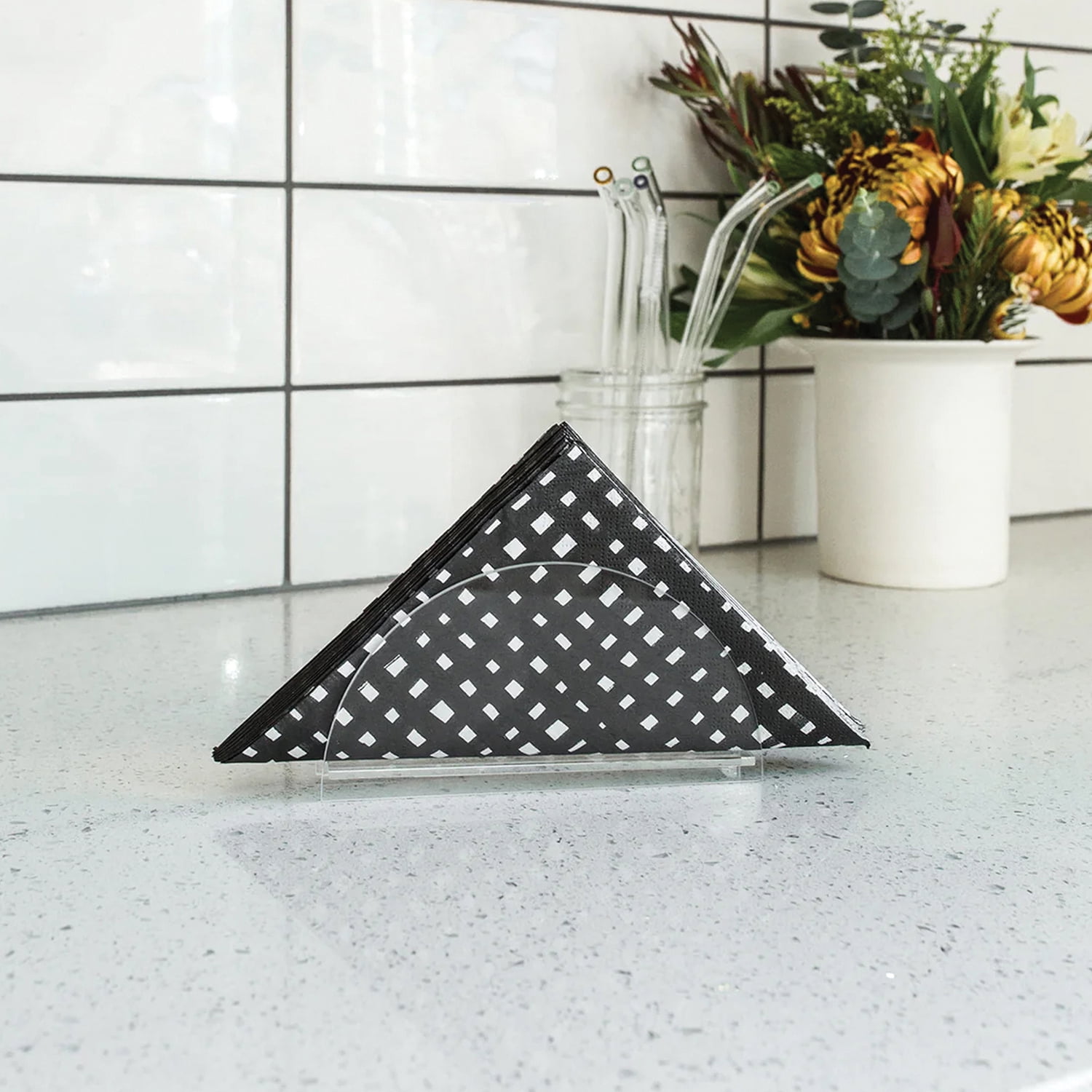 Better Houseware Acrylic Napkin Holder, Clear, 2432
