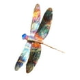 thumbnail image 3 of Colorful Hanging Butterfly Decor Metal Dragonfly Garden Ornament, 3 of 9