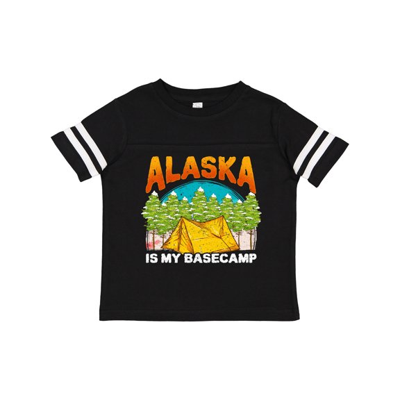 Inktastic Alaska Camping Vacation Boys or Girls Toddler T-Shirt