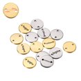 thumbnail image 1 of 50-200pcs Customized Custom Laser Engrave Name LOGO Stainless Steel Personalized Necklace Extend Chain Tail Tag Jewelry Charm, 1 of 5
