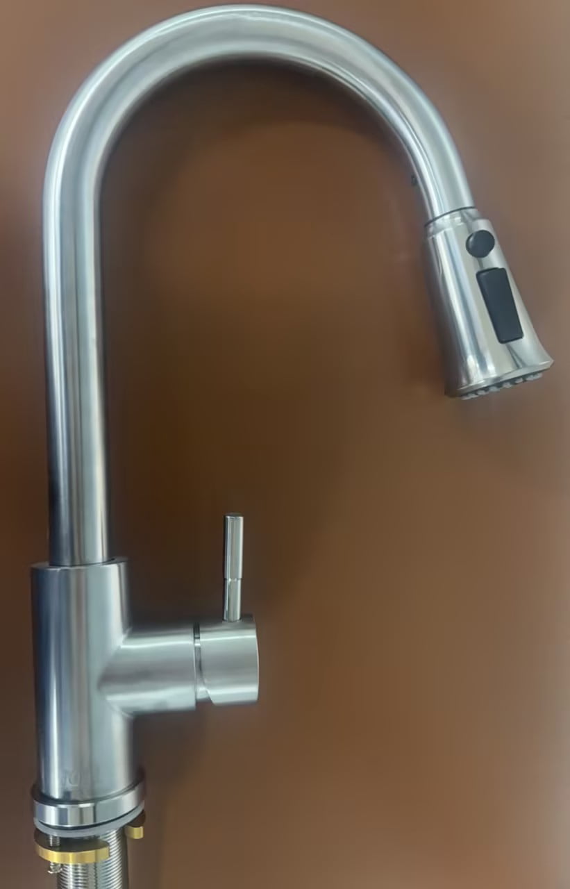 VOMI High Arc Stainless Steel Kitchen Faucet