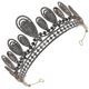 thumbnail image 2 of Rhinestones Tiara Bride Crystal Crown Bridal Headband Wedding Hair Jewelry, 2 of 3