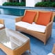 thumbnail image 4 of 4 Piezas Fundas de Almohada Impermeables Al Aire Libre de Cojín para Silla de Jardín Resistente Al Agua para Decoración de Sofá 18X18 Pulgadas, 4 of 5