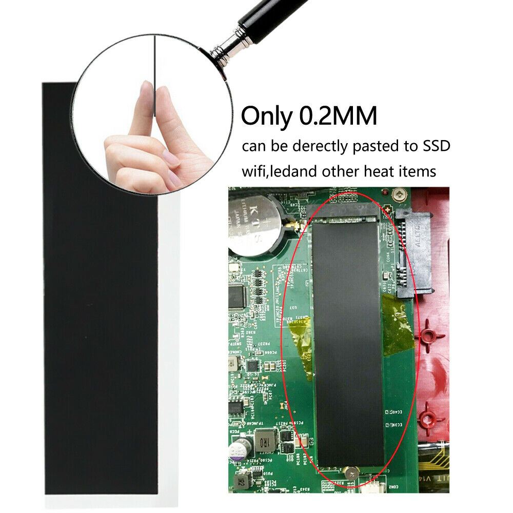 for Samsung 970 EVO Plus new M2 Film Cooler SSD Heatsink