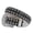Blackwhite, variant on Rhinestone Belt for Men Women Western Cowboy Cowgirl Bling Studded Leather Belt for Jeans Pants Shinnyred,M(42inch)