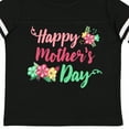 thumbnail image 4 of Inktastic Happy Mothers Day with Flowers Boys or Girls Toddler T-Shirt, 4 of 5