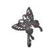 thumbnail image 4 of Gancho de pared decorativo para llaves, perchero retro para ropa, rústico Mariposa, 4 of 9