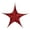 Red Metallic Mesh, variant on 16 Inch Red Star Ornament - Christmas & Patriotic Decor - Foldable Hanging Star Decoration - Lightweight Metallic Mesh Star for Holiday Parties