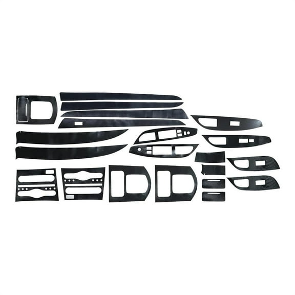 Phyun 3D Carbon Fiber Look Full Interior Kit Cover Trim For Infiniti G37 Sedan 2010-2013
