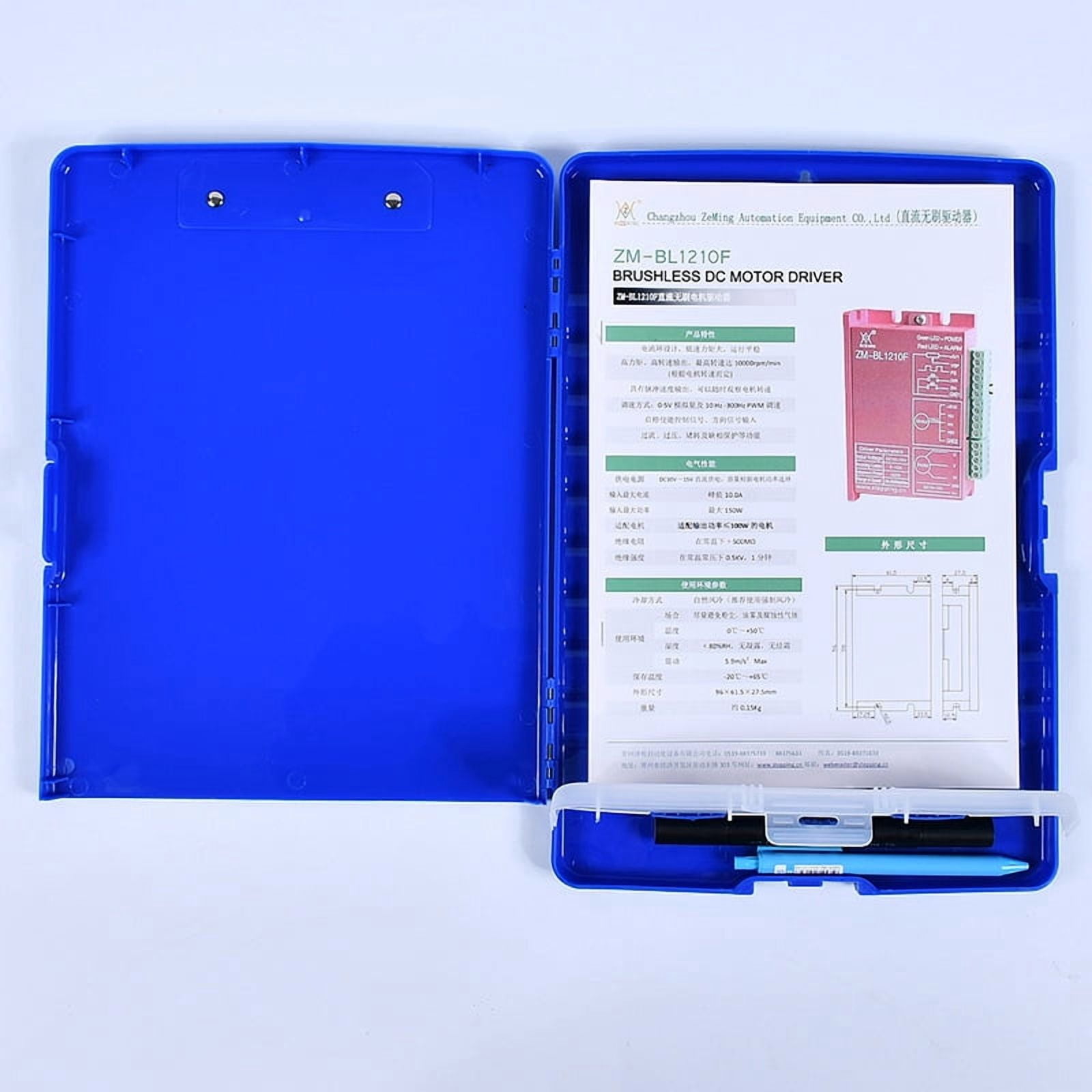 Sorven 3 3 Factory supply PP folder storage box file box A4 writing board clip printing LOGO into exclusive supply black
