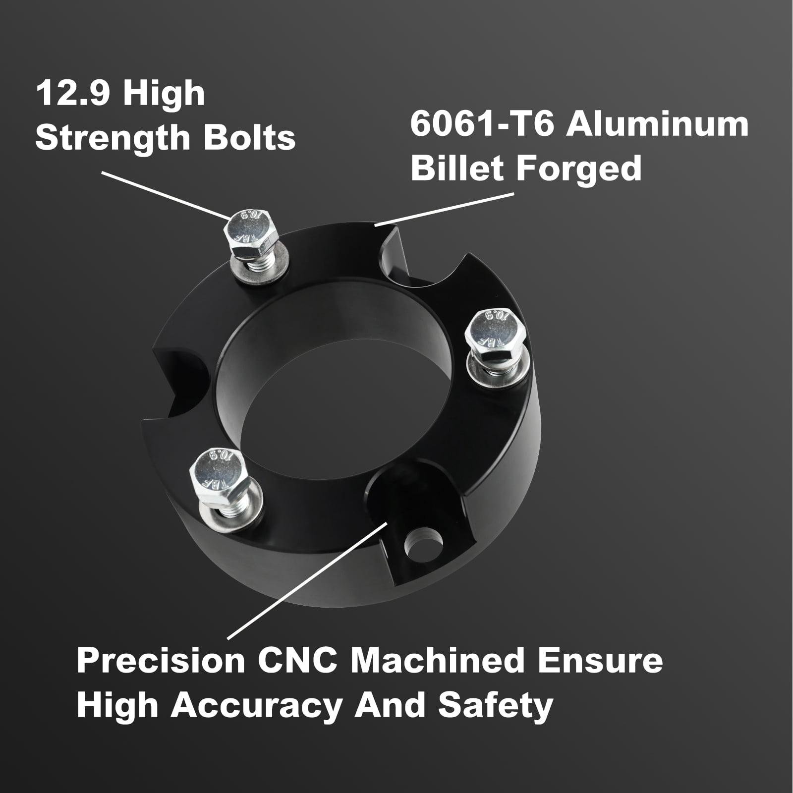 Sennachine 2" Front Leveling Lift Kit Fits Toyota Tundra Sequoia 2WD 4WD 1999-2006 Spacers