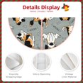 thumbnail image 5 of Bingfone Christmas Tree Skirt Mat Christmas Decoration Interior 36"-Funny Beagle Active Dog, 5 of 8