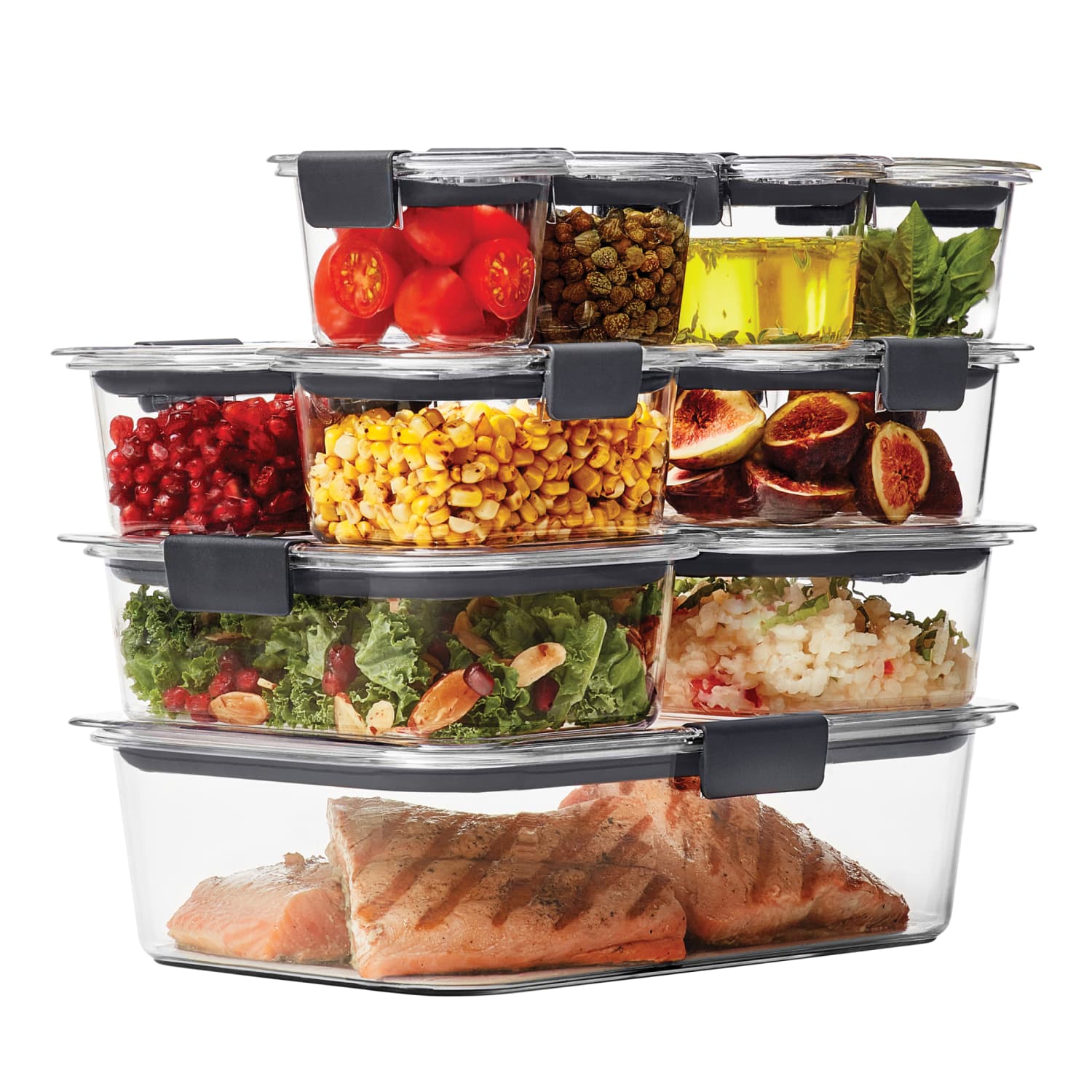 Rubbermaid Brilliance 22-Piece Food Storage Container Set photo 1