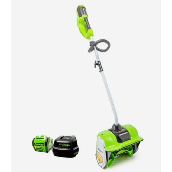 Pelle à neige sans fil Greenworks 40 V 12 pouces, batterie 4 Ah et chargeur inclus