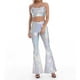 thumbnail image 1 of WILLBEST Pantalones Casuales para Mujer: Pantalones Holgados Lisos con Cintura Elástica y Bolsillos de Cintura Media para Uso Diario Cómodo. Grande, 1 of 5