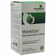 Futurebiotics Thinkfast®, Brain Performance + Memory, 60 Vegetarian Capsules