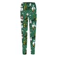 thumbnail image 6 of SNOWSONG Christmas Leggings for Women, Plus Size Leggings Women High Waisted Workout Pants Tummy Santa Print Holiday Legging Tights, Womens Leggings, Tummy Control Leggings Blue L, 6 of 7
