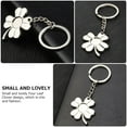 thumbnail image 5 of Supvox St. Patrick's Day Keychain Four Leaf Alloy Pendant Bag Hanging Decor, 5 of 8