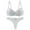White, variant on frariair Plus Size Bras For Women Women's Underwire Lace Pu Sh Up Bra And Bikini Pan Ties Sets Lace Bras for Women