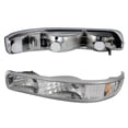 thumbnail image 2 of AKKON - For 99-02 Chevy Silverado 00-06 Suburban Tahoe Z71 SUV Chrome LED Projector Headlights+Chrome Bumper Signal Lamps, 2 of 5