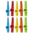 thumbnail image 2 of FRCOLOR Plastic Kazoos Plastic Kazoos Musical Instrument for Friends with Assorted Color and Easy Play Design 10pcs,4.72"X1.18"X0.59", 2 of 5