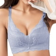 thumbnail image 4 of Sngxgn Women's Comfort Underwire Bra, Full Coverage Convertible T-Shirt Bra(Silver,32), 4 of 4