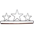 thumbnail image 1 of Fabric Holder W/16" Dowel-3 Stars, 1 of 1