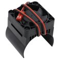 thumbnail image 3 of 2 Piezas Disipador de Ventilador de Refrigeración del Motor de 42 mm para 1/10 E- E- Summit Arrma 1/8 Kraton Talion RC Coche, Negro, 3 of 3