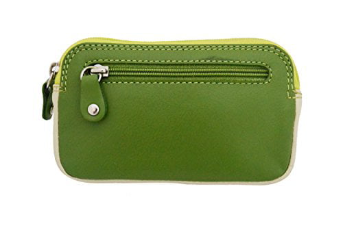 New Golunski Small Leather Credit Card Holder Coin Zip Purse Key Case Wallet 